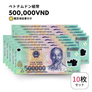 未使用 10枚 【鑑定保証書付】ベトナム 20,000 ドン Vietnam Dong 高額