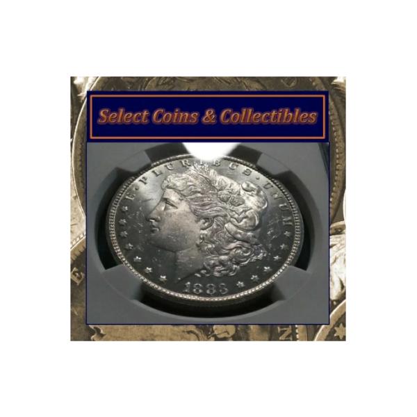 1883年-CC カーソンシティ モルガン・ダラー NGC MS 63 PL カメオ 美品！ #12...