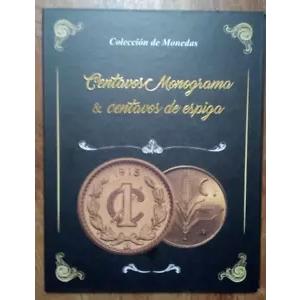 メキシココレシオナドール・デ・モネダス 1 CENTAVO コインアルバムブック ALBUM