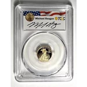 2010 W $5 ゴールド イーグル - PCGS レーガン PR69 レア プルーフ ガウデンス デザイン 素敵 # GIT ??