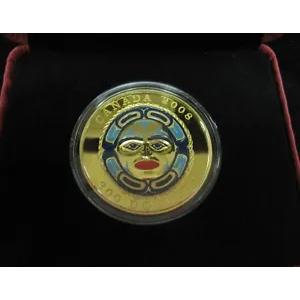 2008 カナダ フォーシーズンズ ムーンマスク 300 ドル金貨