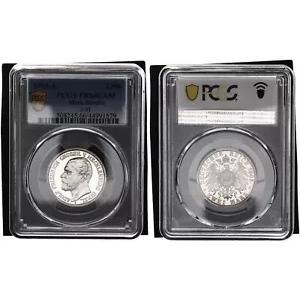 メクレンブルク ストレリッツ 2 マーク 1905 A PCGS PR66 カム プルーフ 116173