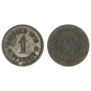 グライフェンベルク探査、緊急資金: 1 フェニヒ - 1919 (ユニーク? 85023)