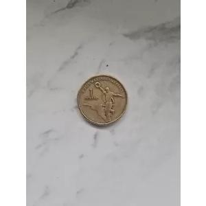 レアな世界大戦 1939 〜 1945 年平和 1 ドル硬貨