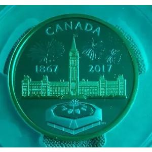 1867-2017 パズル コイン カナダ 150 コンフェデレーション $310 1/2 キロ シルバー PCGS PR69
