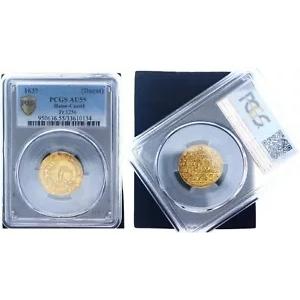 ヘッセン カッセル - 旧ドイツ諸州 1 デュカット ゴールド 1637 ゴールド PCGS AU55 XF 120278