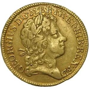 1720 イギリス国王ジョージ 1 世第 4 胸像ギニア金貨