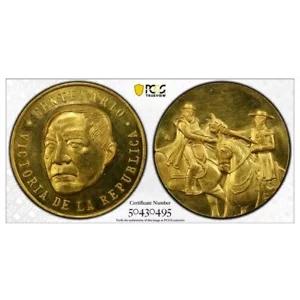 1967 メキシコ メダル グローブ-965 ゴールド 40.98g PCGS SP63