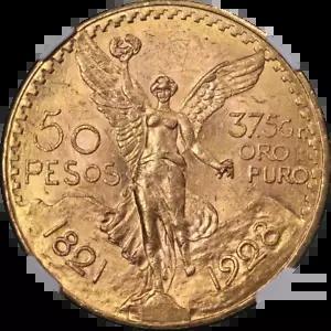 1928 メキシコ ゴールド 50 ペソ NGC MS63 グレート アイ アピール ナイス ストライク - 在庫