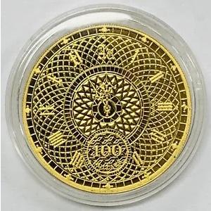 2022 トケラウ $100 ゴールド コイン 1 オンス ファイン ゴールド .9999