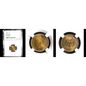 1880 1C NGC PR66RD-ピュアレッド-フラッシュ PQ インディアンヘッド スモールセント---