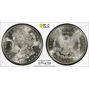 1881-S PCGS MS68 モーガン シルバー ダラー 824739