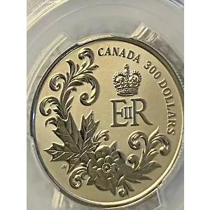2022年純プラチナコイン-女王エリザベス2世ロイヤルサイファー-PCGS PR69-MINTAGE 400