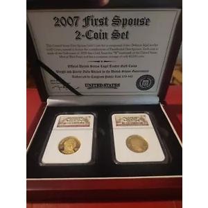 FINE GOLD COINS 最初の配偶者 2 コイン ゴールド セット .9999