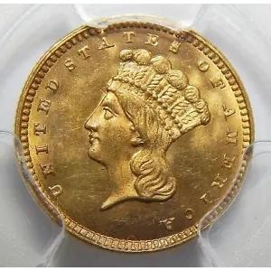 1857 PCGS MS65 ゴールドドル