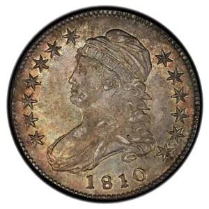 1810 50C O-102 キャップドバスト ハーフダラー PCGS MS62