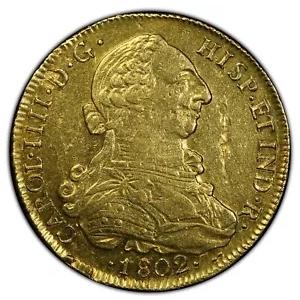 チリ 1802-So JJ Carlos IV 