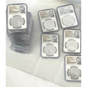 希少な 26 個セット MS63 - PR70 ウルトラ シルバー $1.00 すべてグレードの NGC および PCGS