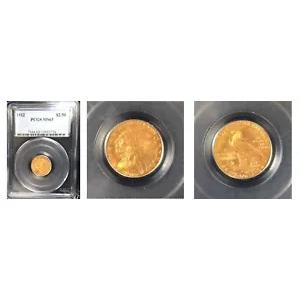 1912 $2.50 MS63 PCGS-インディアンヘッドクォーターイーグル