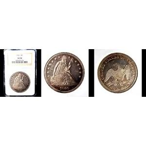 1846 $1- NGC AU58 座席付きリバティドル---