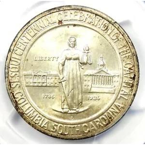 1936-S コロンビア ハーフダラー 50C コイン - PCGS MS68 認定 - 6,750 ドル相当!