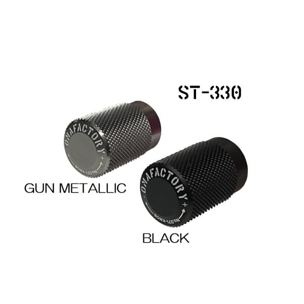 OMA FACTORY KNOB No.062 ガンメタリック GUN METALLIC ST-33...