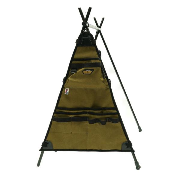 AS2OV アッソブ FIRE PROOF HANGER RACK POCKET DARK BEIG...