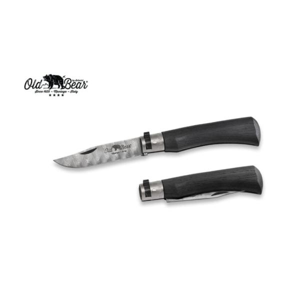 Old Bear DAMASTEEL M 9305/19_MNK オールドベア フォールディングナイ...