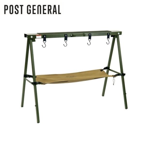 SAWHORSE＆HANGER ソーホース＆ハンガー POST GENERAL オリーブ 98216...