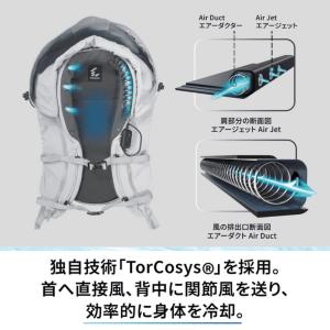 冷風ベスト リュック型 クーリングウェア CO...の詳細画像4