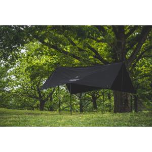 正規代理店 VENTLAX ヴェントラクス DIMENSION44 TARP v2 ディメンションタープ TC 4m×4m レクタタープ 高撥水 遮光性 難燃加工 ブラック オリーブ コヨーテ｜Liberty Base Products
