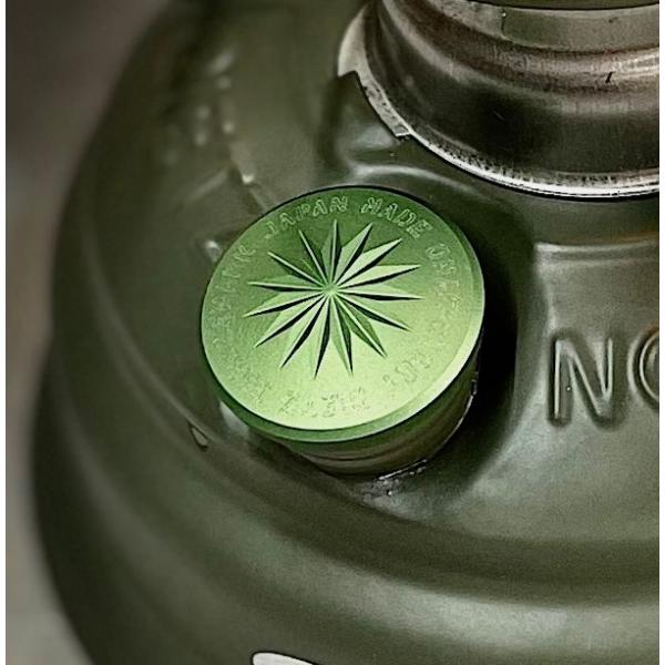 オーエムエーファクトリー デイツ用オイルキャップ グリーン OMA.Factory Di.Ocap-...