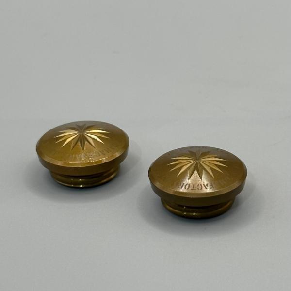 OMA Di Ocap-Brass(O×D) Oxidation 真鍮 ランタン オイルタンクキャッ...