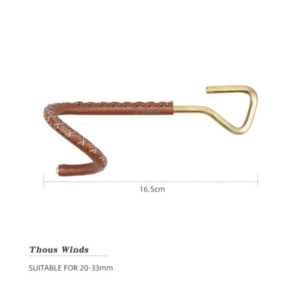 Thous Winds ランタンフック 真鍮 ゴールド 16.5cm 直径20〜33mmロッド用 T...