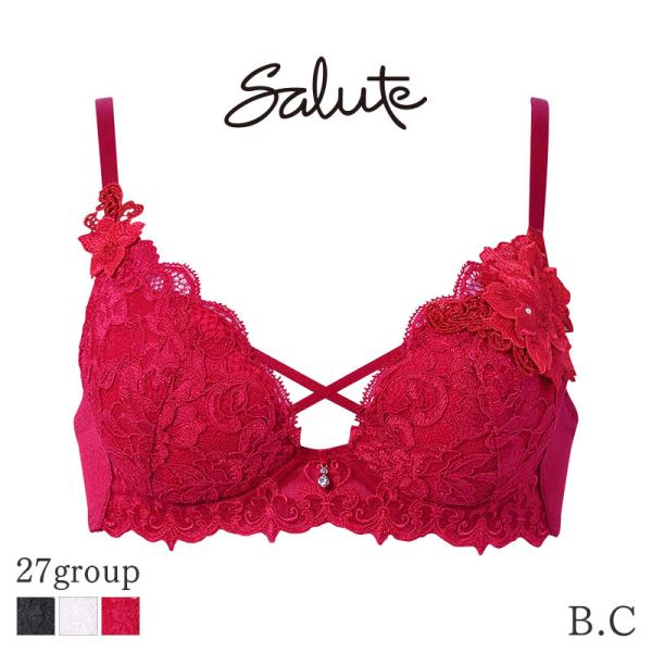 サルート Salute 27グループ ワコール ブラジャー 3/4カップ VIVA LINEブラ(B...