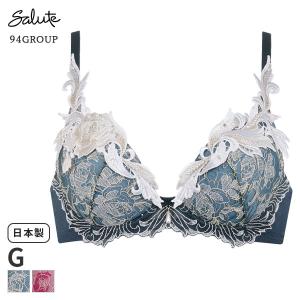 ワコール サルート Salute 94グループ ブラジャー 3/4カップ VivaLineブラ(Gカップ)BTJ494｜liberty-h