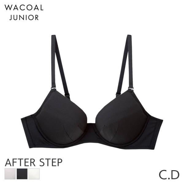 ワコール ジュニア アフターステップ ブラジャー ら・みりゅブラ 3/4カップ(C D)CFX460
