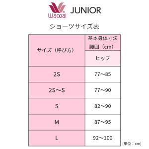 ワコール ジュニア ガールズ サニタリーオーバ...の詳細画像5
