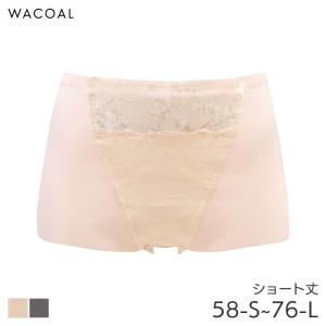 ワコール 優美定番  肌あたりやさしいコットンコレクション ガードル ジャストウエスト ショート丈GRC321