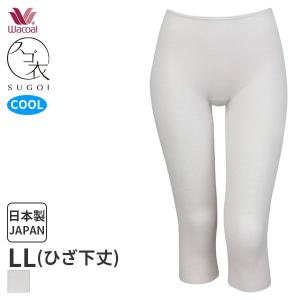 ワコール スゴ衣 肌あたりやさしい ニットボトム ひざ下丈(LLサイズ)HLE544【メール便15】｜liberty-h