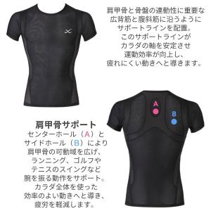 CW-X ワコール メンズ スポーツトップ ジ...の詳細画像3