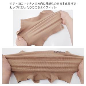 ワコール ゴコチ リブ素材 ショーツ はきこみ...の詳細画像5