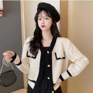 在庫処分品：レディース トップス レトロ レディーススタイル カーディガン アウタージャケット ニットウェア