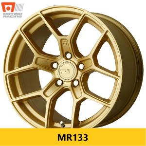 オフ系 安心のナット付 GOLD 新品4本 モテギレーシング MR139 7.5J 