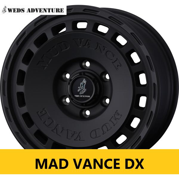 2026 MODEL マットブラック WEDS ADVENTURE マッドヴァンス DX 8.5J ...