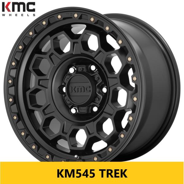 アウトラインホワイトレター付 SBK 新品4本 KMC KM545 TREK 8.0J 17in I...