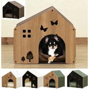 2ＷＡＹペットハウス 洗えるクッション付　犬小屋 屋内　室内 おしゃれ 雨よけ 防寒 ドッグハウス ペットハウス ドッグハウス 子犬 中型犬　犬舎｜liberty