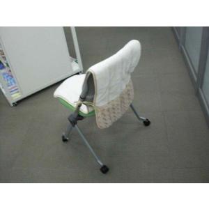 処分特価セール品 椅子カバー2枚組/ボアキルト...の詳細画像1