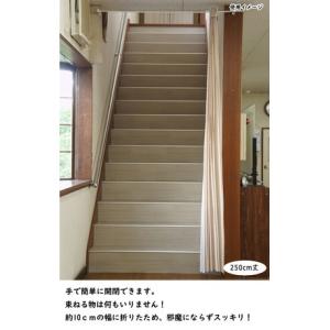 節電 アコーディオン間仕切り 150幅広200...の詳細画像5