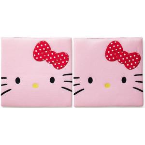 特価 キティカーシート2点セット ピンク ハロ...の詳細画像1